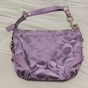 Coach Lavender Shoulder Bag